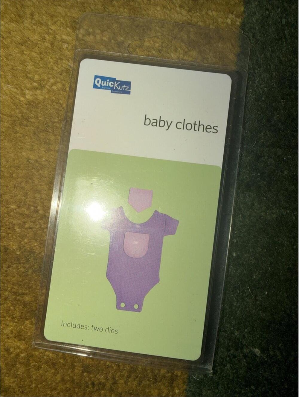 QuicKutz baby clothes KS-0324 dies (2) NEW